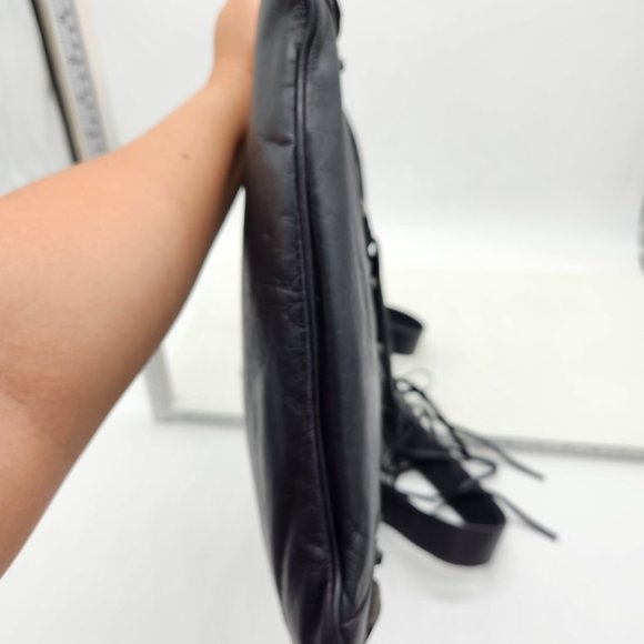 ❤️ SOLD ❤️Balenciaga Chevre Classic Hardware Flat Messenger 103BALXADA - Picture 6 of 12